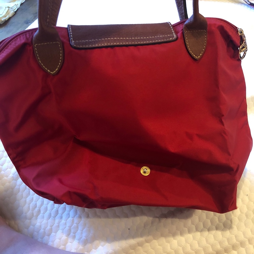 {L O N G C H A M P} Small Red Tote - image 2